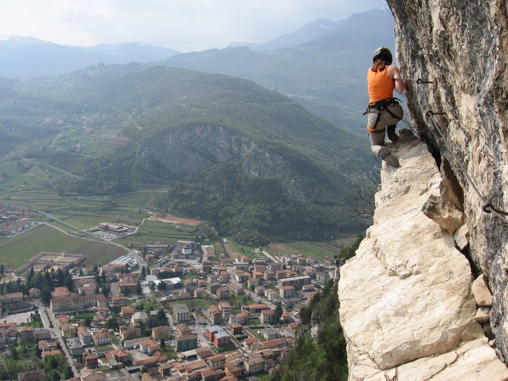The Via Ferrata: A Hiking-Climbing Hybrid