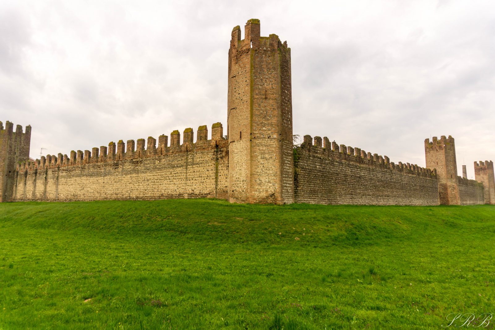 Walls of Montagnana, Province of Padova, Italy