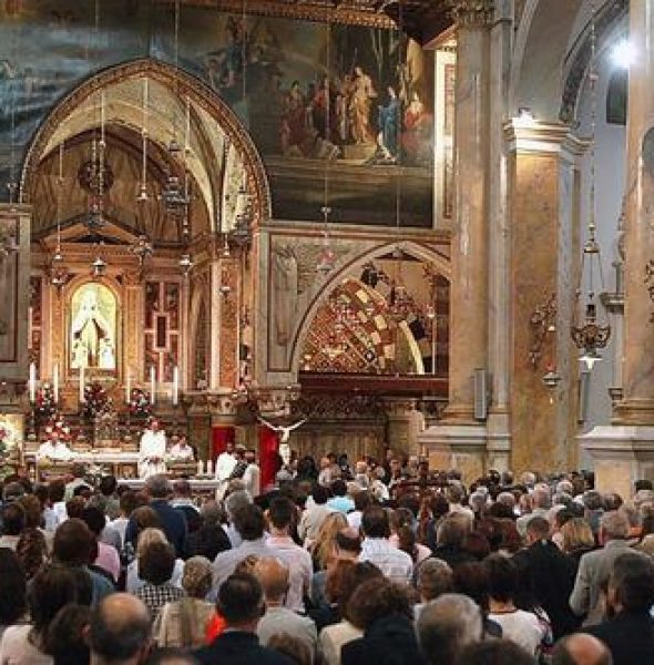 Solemn Mass at the Vicenza&#8217;s Monte Berico Sanctuary