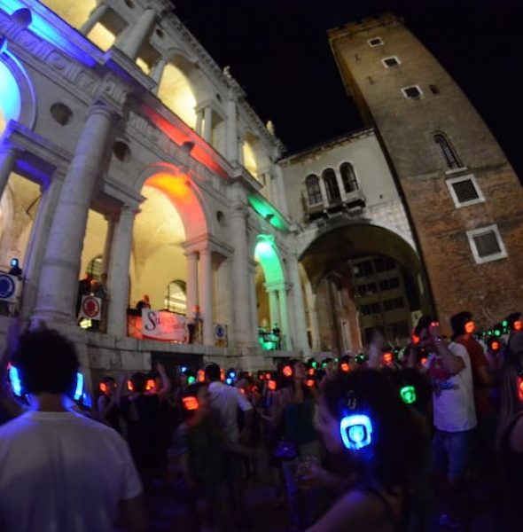 Silent Party downtown Vicenza &#8211; Christmas Edition