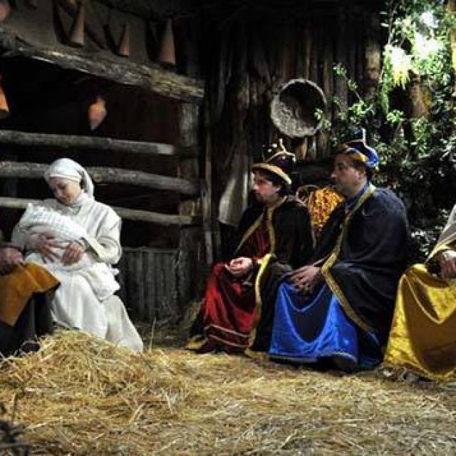 The “Presepio Vivente” Christmas living nativity scene
