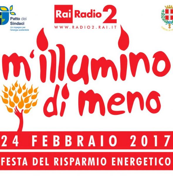 M’illumino di meno &#8211; Awareness campaign on energy consumption